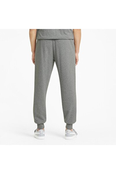 Puma Pants Puma Essentials Logo, Gray, Men