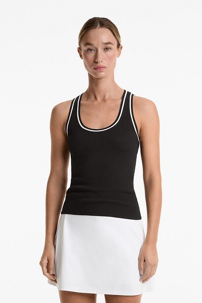 Oysho Contrast trim vest top