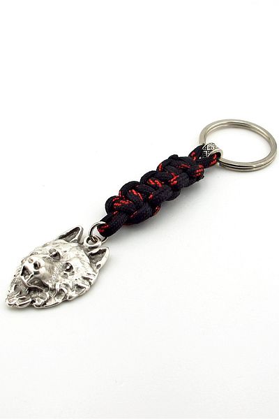 Solfera Red Black Macromo Mesh Metal Flight Smuggling Key Kc306