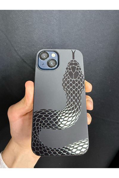 kalimera حافظة هاتف بنمط إطلاق مخملي من السيليكون المتوافق مع هاتف iPhone 13/14