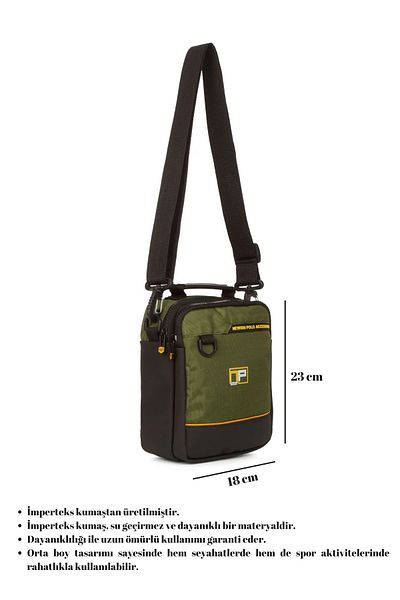 CERFF LEATHER CLUP Imperteks Cross Shoulder and Hand Bag Travel and Sports Bag