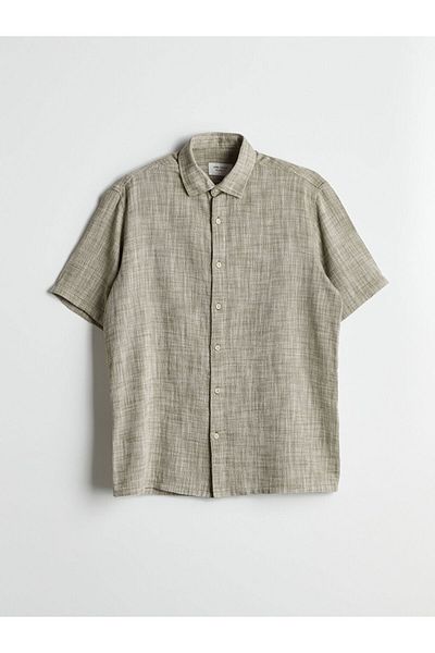 LC Waikiki Quality Parts from Celebi Store |   Regular Fit Short Sleeve Men's Textured Shirt
