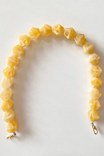 vollen yarn مقبض وعاء حجري مطرز مثمن من الأكريليك