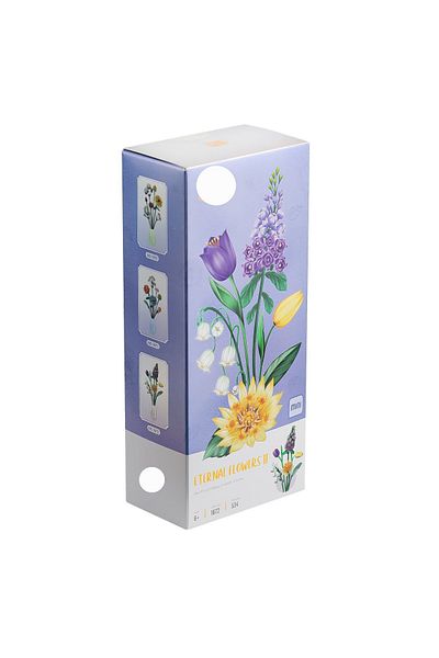 Depomiks Avm 534 Pieces Flower Block Toy Branch Length: 33cm