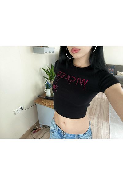 Gofeel Ζώνη Boy Wicked Pink Stone Printed Crop