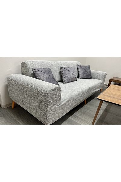 Şirin Hanem Jacquard 3-Seater Sofa Cover, Sofa Bed Sofa Cover (Product Content 1Pcs)