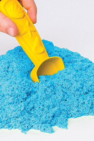 TutturX Natural Kinetic Sand 500Gr Bucket with 6 Molds as a Gift