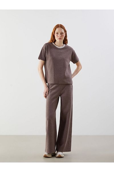 LC Waikiki Lcw Vision Brown Crew Neck Women's Knitwear Sweater