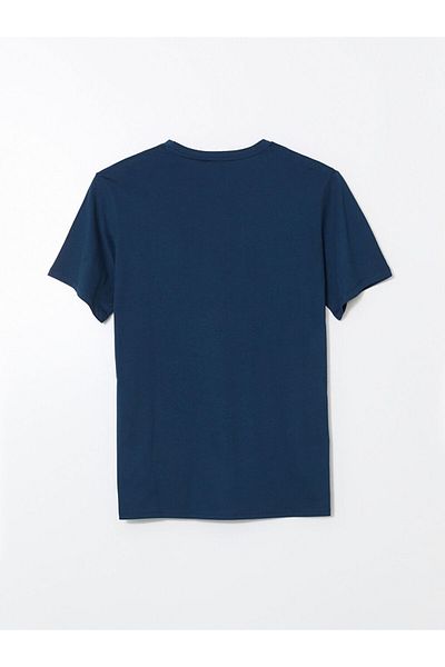 LC Waikiki Tricou pentru bărbați din bumbac pieptănat cu imprimeu LCW ECO