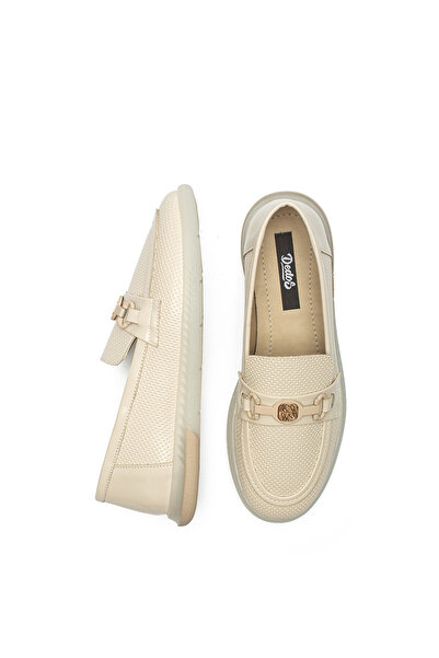 Dedos Жіночі лофери з принтом у вигляді голок, повсякденні мокасини, кажуальні шкіряні туфлі