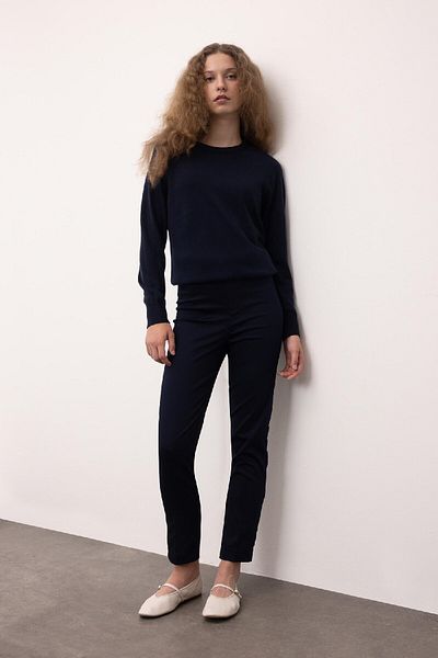 DeFacto Pulover din tricot cu mâneci raglan cu textura moale cu decolteu - I6913az24wn