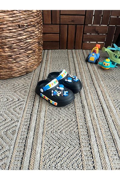 Behtah Kundura Children's Sandals for Girls and Boys, Indoor Garden Pool Casual Non-Slip Sole Slippers (6 Pieces)