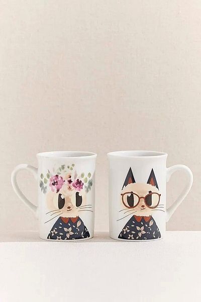 Paşabahçe Porcelain Mug Set of 2 490 Cc