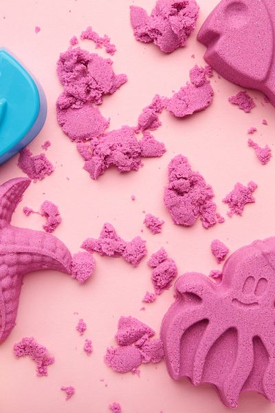Elektrohold 500Gr Natural Kinetic Sand 6 Mold Gift