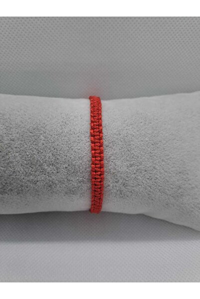 ACCESORİOS Kırmızı Makrome Bileklik-hediyelik Bileklik-ip Bileklik