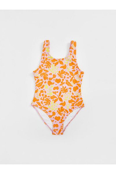 LC Waikiki Pink Quick Dry Uv Protection Girls Swimsuit
