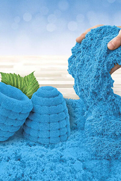 Elektrohold 500Gr Natural Kinetic Sand 6 Mold Gift