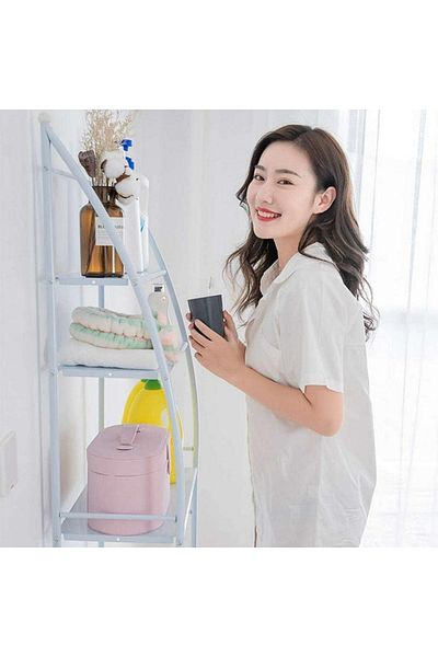 Primo Plus 3-Tier Bathroom/Washing Machine Rack White