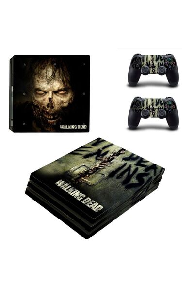 cosy home gift The Walking Dead Playstation 4 Pro Full Sticker Kaplama