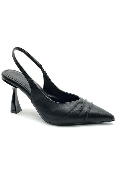 Kids Club Shoes Feles Ρυτιδωμένο Λεπτομερές Ανοιχτό Πίσω Γυναικεία Παπούτσια ...
