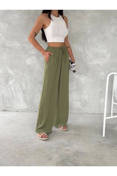 JANES Ayrobin Oversize Trousers - Mint Green