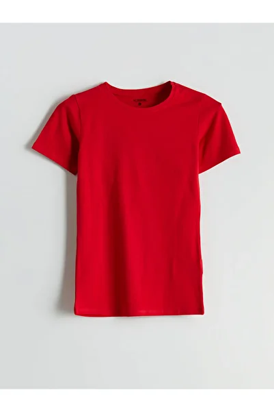 LC Waikiki Sparkling Selections from Shining Store |   Crew Neck Women's T-Shirt