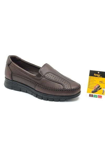 Kids Club Shoes Forex 1206 Genuine Leather Dr. Recommended Women's Casual Shoes Brown