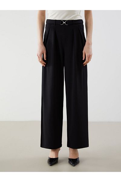 LC Waikiki Νέα σεζόν Loose Fit Γυναικείο Πλισέ Παντελόνι - S5OM73Z8