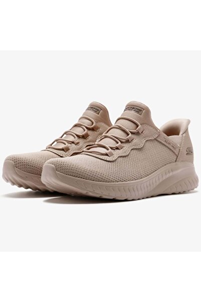 SKECHERS Bobs Squad Chaos - Daily Inspiration 117500 Unisex Spor Ayakkabı BEJ