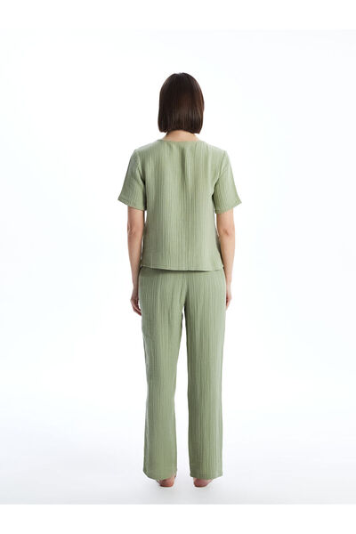 LC Waikiki V Yaka Kadın Pijama Takımı