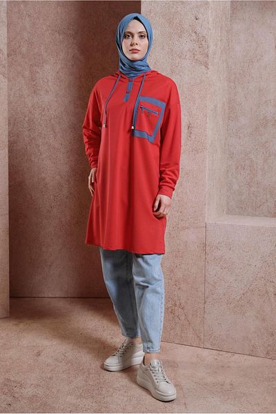 Alvina HOODED TRACKSUIT TUNIC 43846