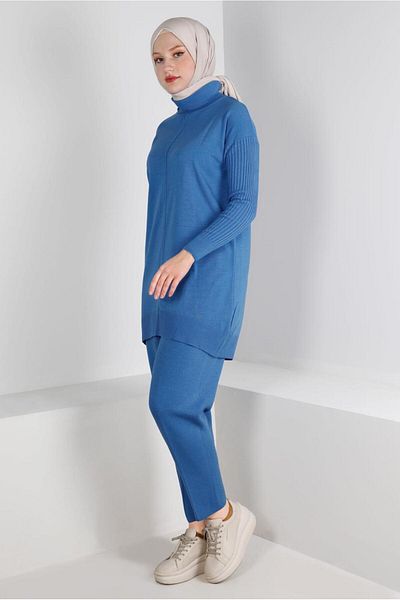 Alvina FISHERMAN'S COLLAR BASIC ΔΙΠΛΟ ΠΑΝΤΕΛΟΝΙ. ΣΕΤ ΠΛΕΚΤΟ 43216