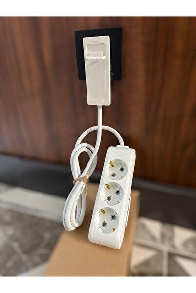 VİKO Viko: Uzatma Kablosu 3’lü (3M)ultra Ince Fiş Dar Alanlarda Maksimum Yer Tasarrufu
