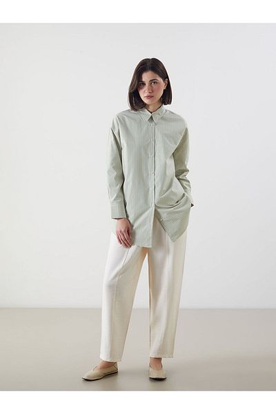 LC Waikiki New Season Women's Elastic Waist Trousers - S5Ms42Z8