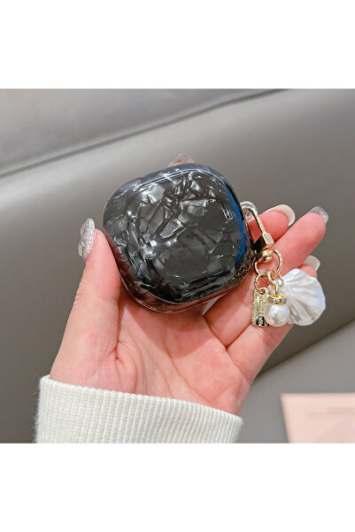 Choice جراب بسيط من مادة TPU بنقشة جلد النمر لسماعات Buds Pro 2 باللون الأسود...