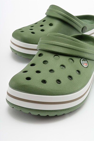 KOCAMANLAR Cflex 3661000   Sabo Doctor and Nurse Slippers Thick Sole Orthopedic Women's Slippers Green