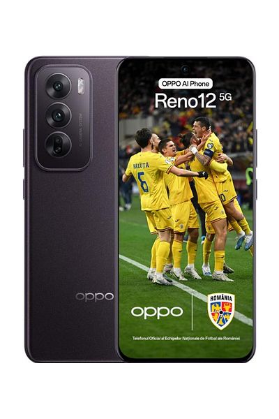 OPPO Telefon Mobil Oppo Reno12, Mediatek Dimensity 7300 Energy, AMOLED 6.7", 12GB RAM, 256GB