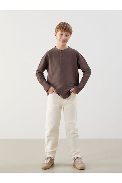 LC Waikiki Lcw Crew Neck Basic Boy's T-Shirt
