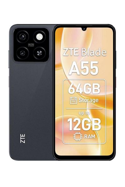 ZTE Telefon Mobil ZTE Blade A55, Ecran IPS LCD 6.75", 4GB RAM, 64GB, Camera 13 MP, Wi-Fi, 4G, Dual SIM