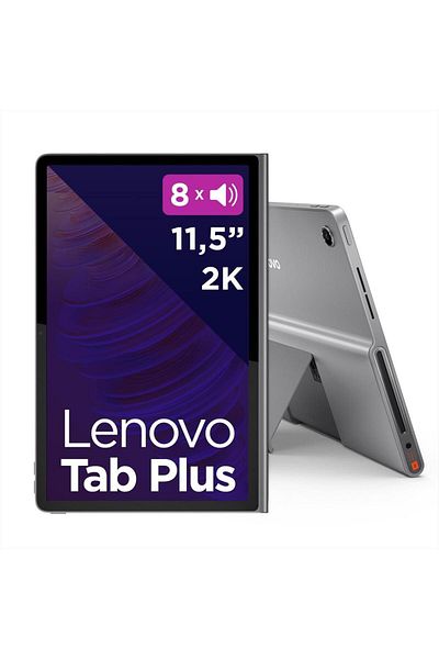 LENOVO Tableta Lenovo Tab Plus, Ecran 2K 11.5", 8GB RAM, 128GB, Wi-Fi, Bluetooth, GPS, Android + Husa