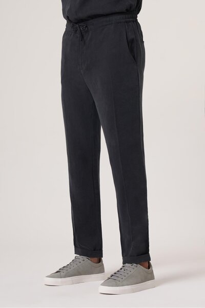 wellwe GRIGIO ANTRASİT CUPRA LYOCELL DOKUMA JOGGER PANTOLON