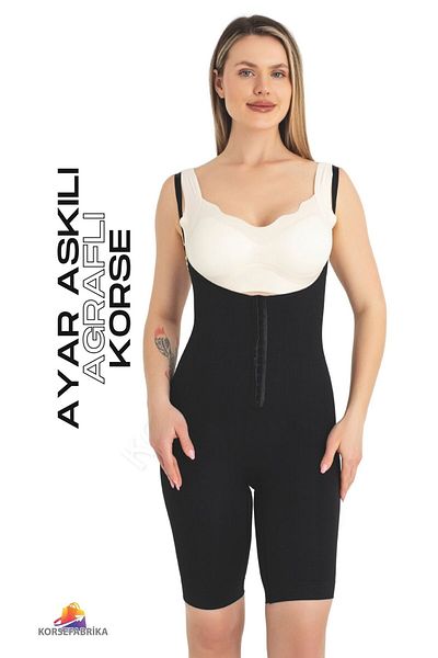 korsefabrika trend mood store مشد بادي مع قطعة قماش تحت الصدر