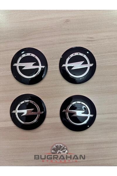 OEM Opel Alüminyum Jant Göbeği Arma Yapıştırma Sticker 55-56 Mm