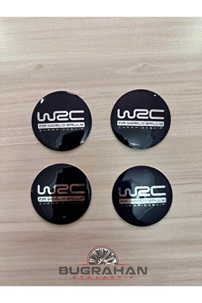 OEM WRC World Rally Alüminyum Jant Göbeği Arma Yapıştırma Sticker 55-56 Mm