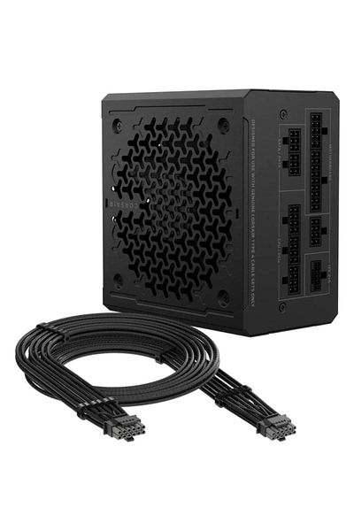 Corsair Corsair RMe Series RM1000e 2025 Power Supply, 1000W, ATX 3.1, PCIe 5.1, 80 PLUS GOLD, Full Modular, Black