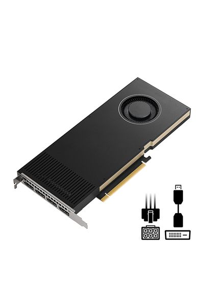 PNY Placa Video Profesionala PNY Nvidia RTX A4000 16GB GDDR6, 4 x DisplayPort