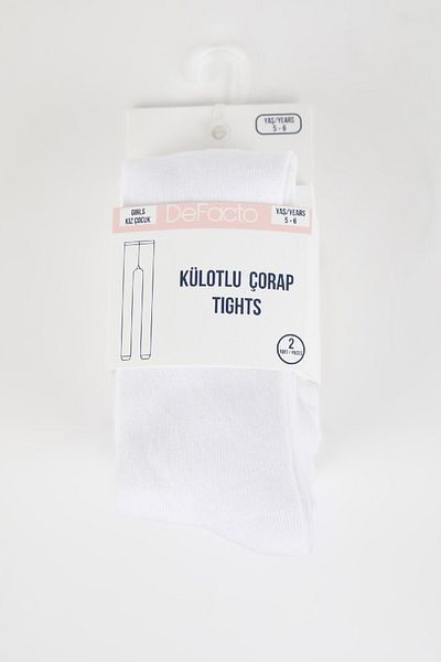 DeFacto Girl's 2-Piece Cotton Pantyhose A0298a8ns