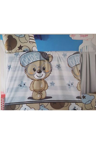 Kotonia Home Lenjerie completa 4 piese patut Kotonia Home Bebe - Toys 27, 100% bumbac