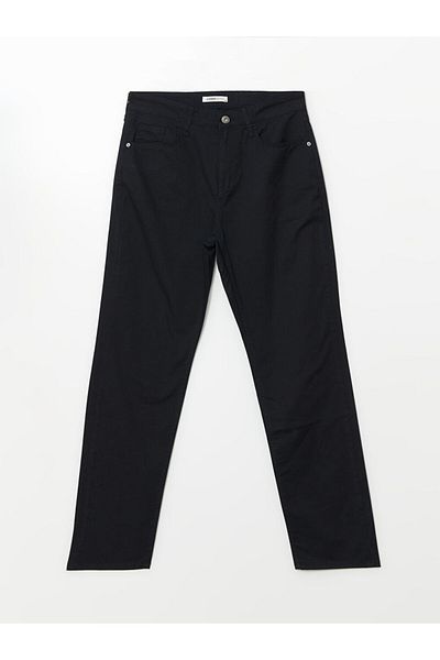 LC Waikiki Lcwaikiki Classic Navy Blue Standard Fit Gabardine Men's Chino Trousers