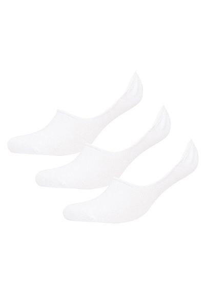 DeFacto Ανδρικές 3 τεμαχίων Basic Flat κάλτσες μπαλαρίνας K5310azns